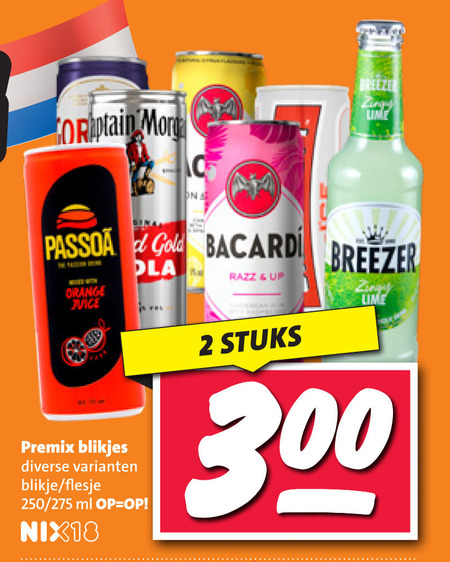 Bacardi   mixdrank folder aanbieding bij  Nettorama - details