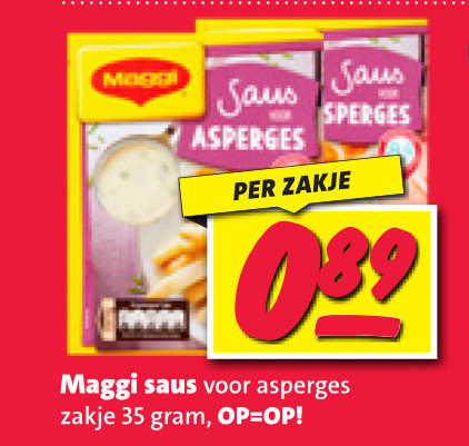 Maggi   saus folder aanbieding bij  Nettorama - details