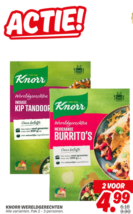 Knorr   maaltijdmix folder aanbieding bij  Dekamarkt - details