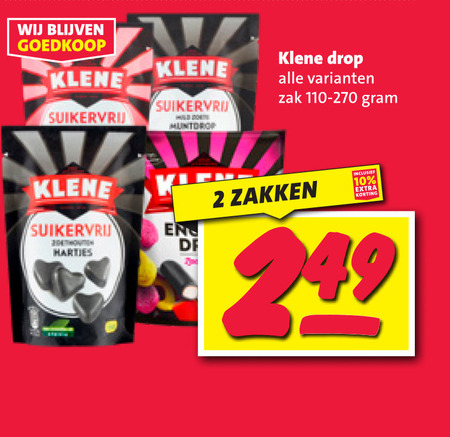 Klene   drop folder aanbieding bij  Nettorama - details