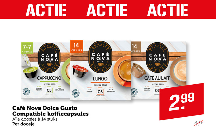 Cafe Nova   dolce gusto capsules folder aanbieding bij  Coop - details