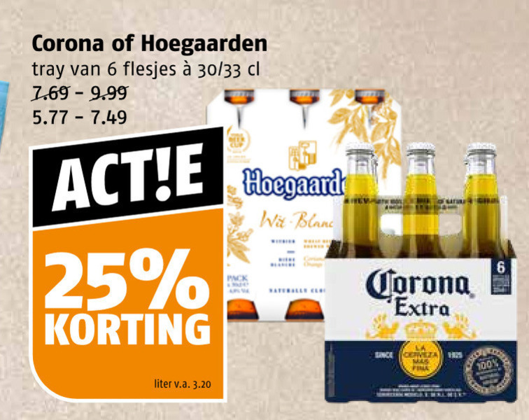 Corona   speciaalbier folder aanbieding bij  Poiesz - details
