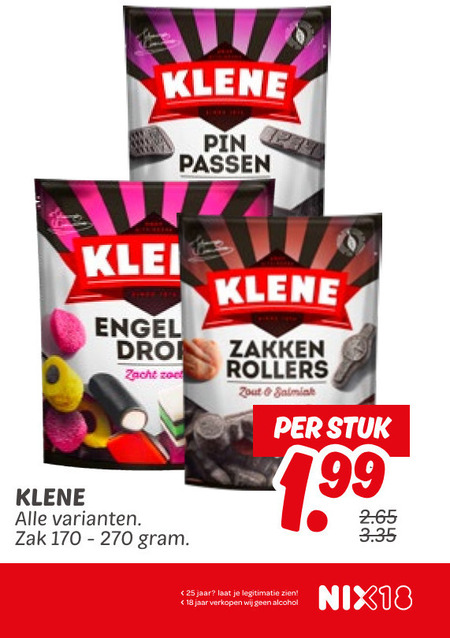 Klene   drop folder aanbieding bij  Dekamarkt - details