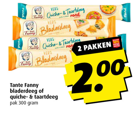 Tante Fanny   bladerdeeg folder aanbieding bij  Boni - details