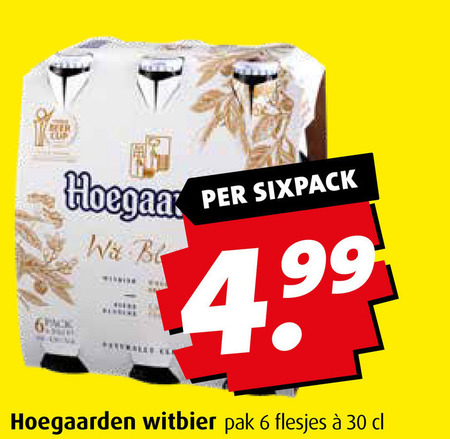Hoegaarden   witbier folder aanbieding bij  Boni - details