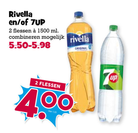 7-Up   frisdrank folder aanbieding bij  Boons Markt - details