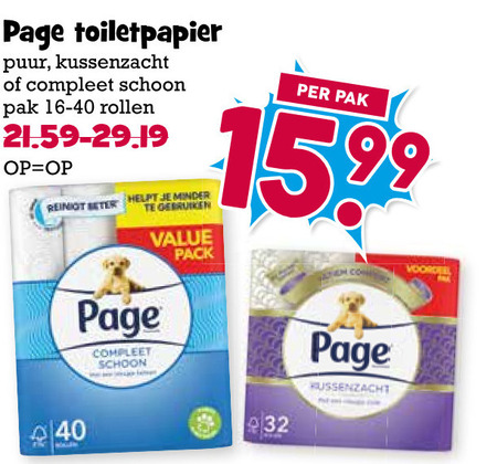 Page   toiletpapier folder aanbieding bij  Boons Markt - details
