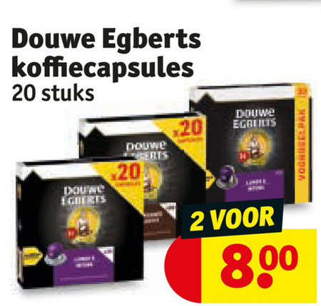 Douwe Egberts   koffiecups folder aanbieding bij  Kruidvat - details