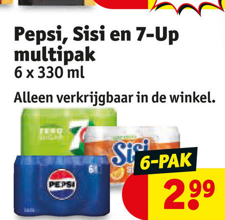 Pepsi   frisdrank, cola folder aanbieding bij  Kruidvat - details