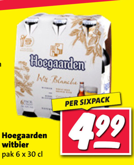 Hoegaarden   witbier folder aanbieding bij  Nettorama - details