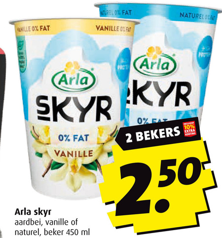 Arla   vruchtenyoghurt folder aanbieding bij  Boni - details