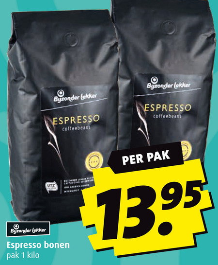 Bijzonder lekker   koffiebonen folder aanbieding bij  Boni - details
