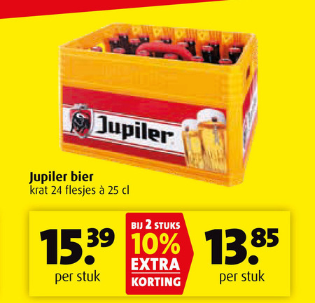 Jupiler   krat bier folder aanbieding bij  Boni - details