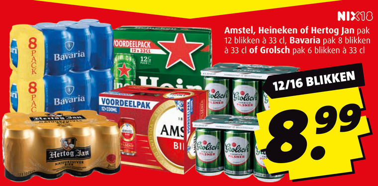 Heineken   blikje bier folder aanbieding bij  Boni - details