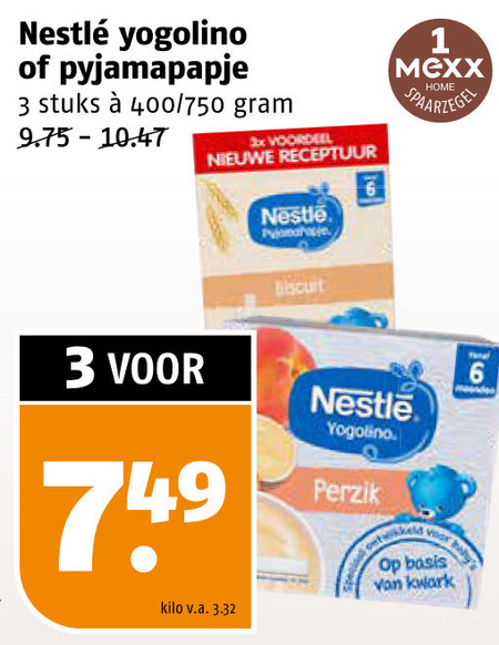 Nestle   babyvoeding folder aanbieding bij  Poiesz - details