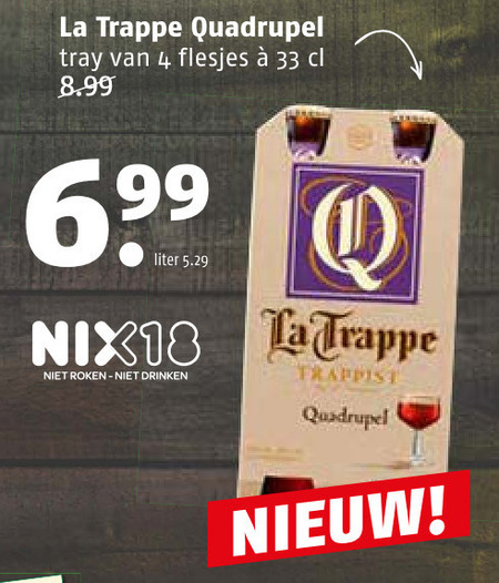 La Trappe   speciaalbier folder aanbieding bij  Poiesz - details