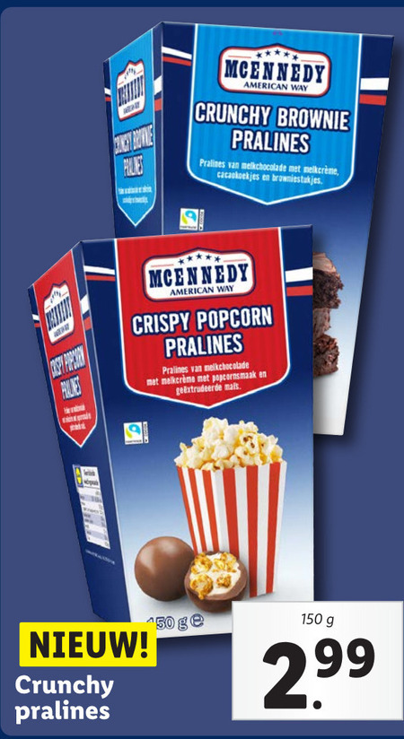 McEnnedy   chocolade folder aanbieding bij  Lidl - details