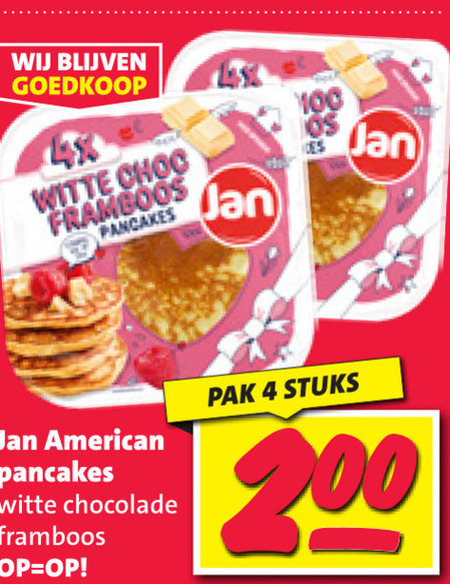 Jan   pannenkoek folder aanbieding bij  Nettorama - details