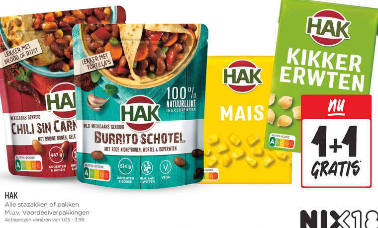 Hak   bonen folder aanbieding bij  Jumbo - details