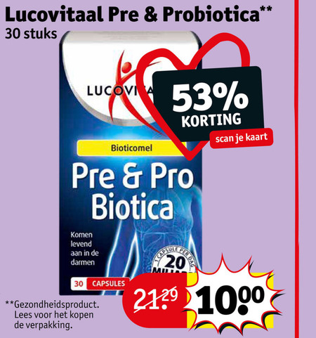Lucovitaal   voedingssupplement folder aanbieding bij  Kruidvat - details