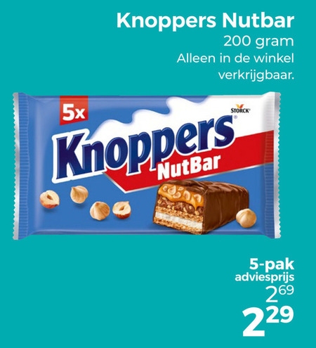 Knoppers   wafels folder aanbieding bij  Trekpleister - details