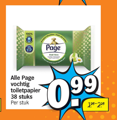 Page   vochtig toiletpapier folder aanbieding bij  Albert Heijn - details