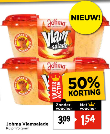 Johma   salade folder aanbieding bij  Vomar - details