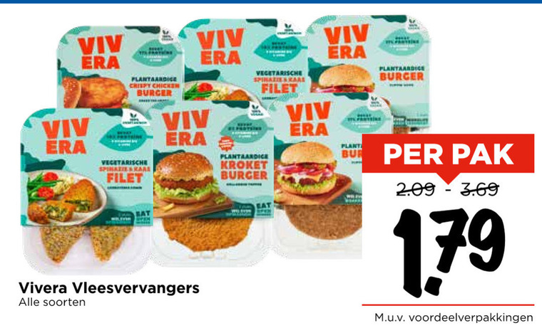 Vivera   vegetarisch folder aanbieding bij  Vomar - details