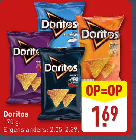 Doritos   chips folder aanbieding bij  Aldi - details