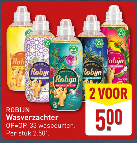 Robijn   wasverzachter folder aanbieding bij  Aldi - details