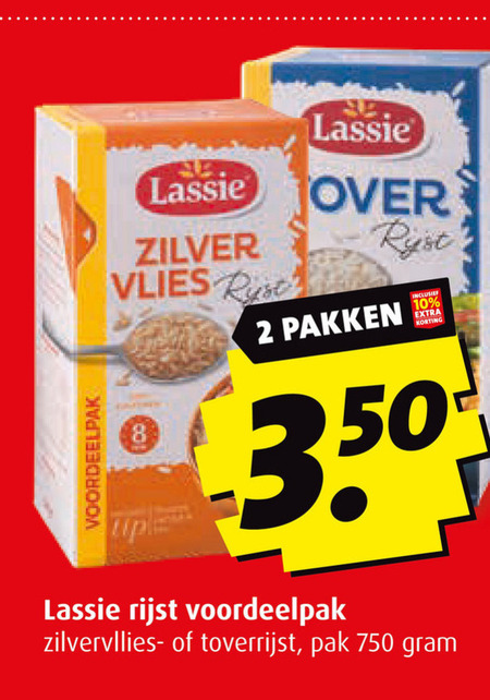 Lassie   rijst folder aanbieding bij  Boni - details