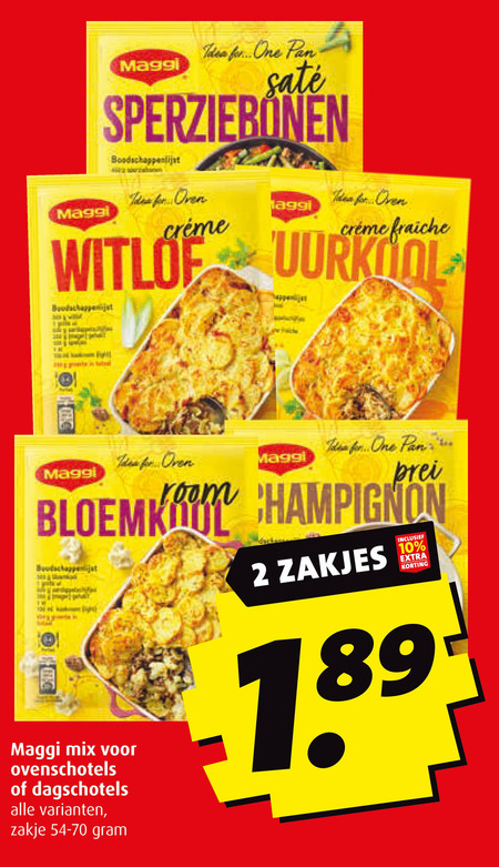 Maggi   maaltijdmix folder aanbieding bij  Boni - details