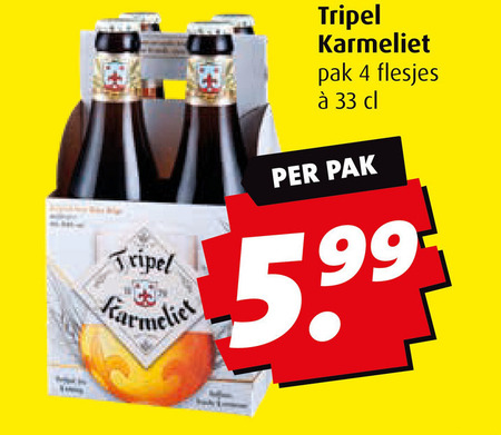 Karmeliet   speciaalbier folder aanbieding bij  Boni - details
