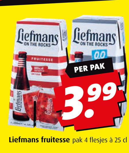 Liefmans   rose bier folder aanbieding bij  Boni - details