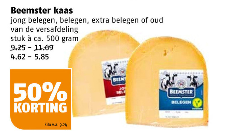 Beemster   kaas folder aanbieding bij  Poiesz - details