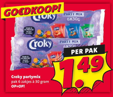 Croky   chips folder aanbieding bij  Nettorama - details