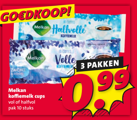 Melkan   koffiemelk folder aanbieding bij  Nettorama - details