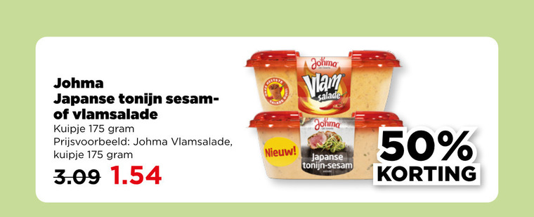 Johma   salade folder aanbieding bij  Plus - details