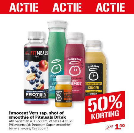 Innocent   fruitsmoothie folder aanbieding bij  Coop - details