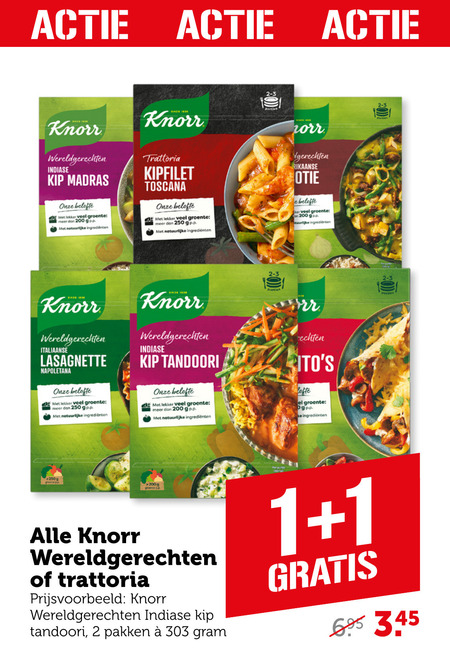 Knorr   maaltijdmix folder aanbieding bij  Coop - details