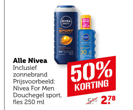 Nivea   douchegel, shampoo folder aanbieding bij  Coop - details