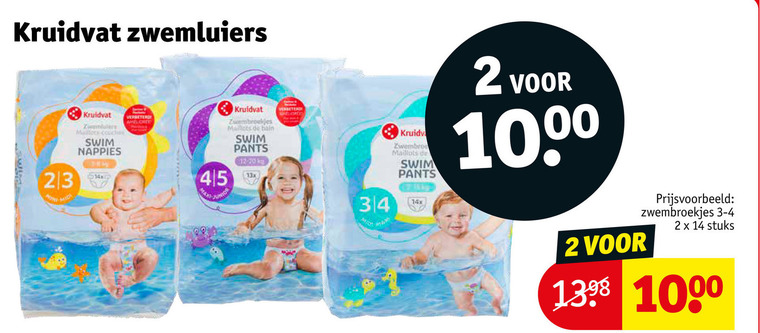 Kruidvat Huismerk   babyzwembroekje folder aanbieding bij  Kruidvat - details