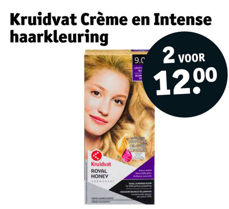 Kruidvat Huismerk   haarkleuring folder aanbieding bij  Kruidvat - details