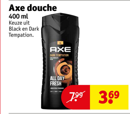 Axe   douchegel folder aanbieding bij  Kruidvat - details