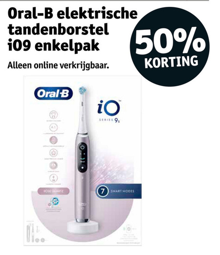 Braun Oral-B   electrische tandenborstel folder aanbieding bij  Kruidvat - details