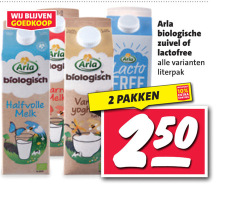 Arla   melk folder aanbieding bij  Nettorama - details