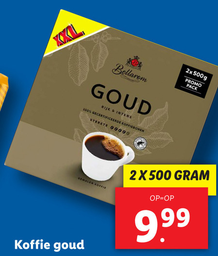 Bellarom   koffie folder aanbieding bij  Lidl - details