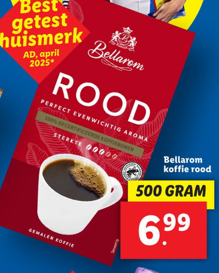 Bellarom   koffie folder aanbieding bij  Lidl - details