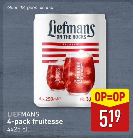 Liefmans   rose bier folder aanbieding bij  Aldi - details