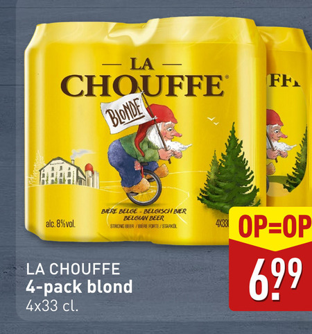 La Chouffe   speciaalbier folder aanbieding bij  Aldi - details